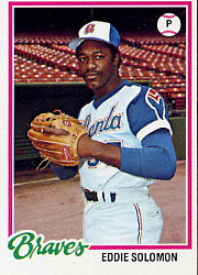 1978 Topps Baseball Cards      598     Eddie Solomon